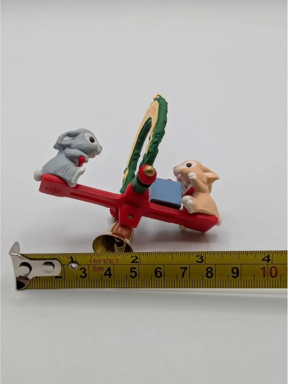 Hallmark Keepsake Friends Are Fun 1991, Features Movement, Vintage Ornament
